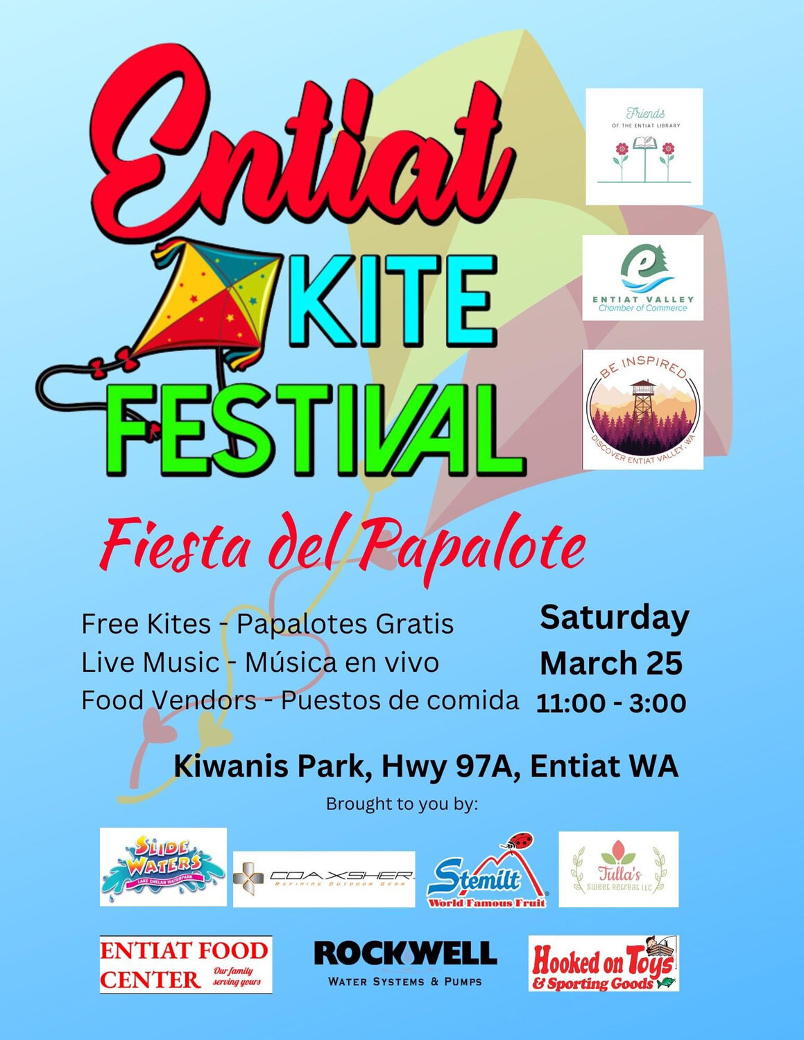 Entiat Kite Festival this Saturday, March 25 Lake Chelan Mirror